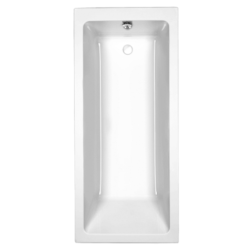353843WT-1.jpg Carron 1700x700mm Quantum Single Ended Carronite NTH Bath - Image 1
