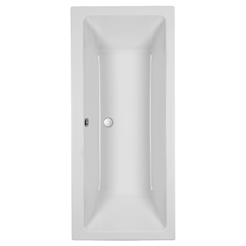 353847WT-1.jpg Carron 1700x750mm Quantum Duo Double Ended Carronite NTH Bath - Image 1