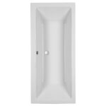 Carron 1800x800mm Quantum Double Ended Carronite NTH Bath