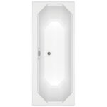 (T3)(2611) Carron 1700 x 750mm Camden Double Ended NTH Bath