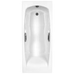 (B)(2110) Carron 1600 x 700mm Imperial Single Ended/Twin Grip NTH Bath