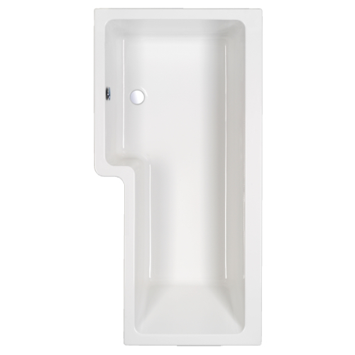 353976WT-1.jpg (T3)(2173) Carron 1500 x 850mm Quantum Showerbath NTH Bath LH - Image 1