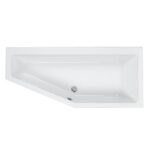 (B)(2179) Carron 1700 x 750mm Quantum Space Saver No Tap Hole Bath LH