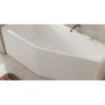 (T3) Carron 400 x 540mm Carronite Bath Spacer Saver End Panel