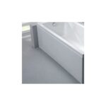 (T3) Carron 1650 x 700mm x 430mm Carronite L Shaped Bath Panel