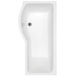 (T3)(02616) Carron 1650x850mm Brio Showerbath NTH Bath LH