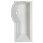 (T3) Carron 1700x900mm Celsius Showerbath Carronite NTH Bath LH