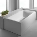 (T3) Carron 1750x800mm Halcyon FS Carronite NTH Bath Square White