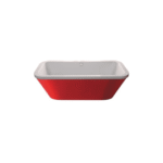 (T3)(02562) Carron 1750x800mm Halcyon FS Carronite NTH Bath Square Red