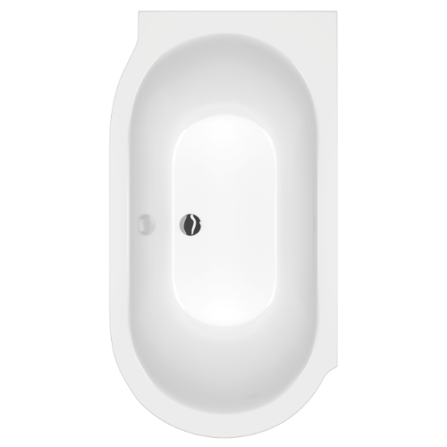 354403WT-1.jpg (T3)(02626) Carron 1500x700mm Advantage DE NTH Bath LH - Image 1