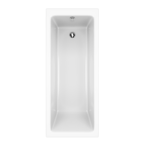 354451WT-1.jpg Cara (Square) 1700x700mm Bath - Image 1