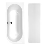 Carron Status 1600x725mm SE NTH Bath RH With Front Panel