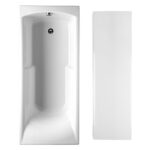 Carron Axis 1650x700mm Carronite SE TG NTH Bath With Front Panel