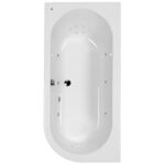 Carron Status 1700x800mm RH Carronite With Whirlpool SYS5