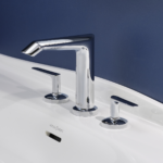 Riobel Venty Three Hole Basin Mixer Chrome