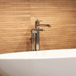 Riobel Venty Freestanding Bath Shower Mixer Chrome