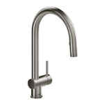Riobel Azure Pull-Down Kitchen Tap Black