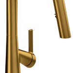 Riobel Ludik Pull-Down Kitchen Tap Brushed Gold
