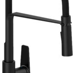 Riobel Mythic Pull-Down Kitchen Tap Black