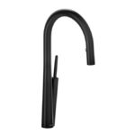 Riobel Solstice Pull-Down Kitchen Tap Black