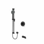 Riobel GS 1244 Shower Kit Black