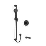 Riobel Parabola 1244 Shower Kit Black