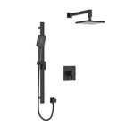 Riobel Paradox 323 Shower Kit Black