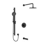 Riobel Paradox Shower Rail Black