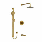 Riobel Parabola Shower Rail Chrome
