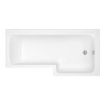 Trojancast Solarna 1700mm L-Shaped Showerbath Rght Hand