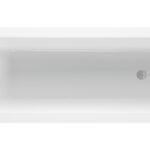 Trojancast Solarna 1600x700mm Single Ended Bath NTH
