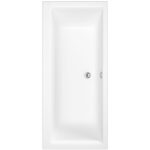 Trojan Elegance 800mm Acrylic End Panel White