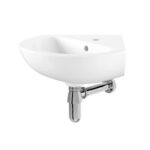 Fresssh Georgia Plus 450mm 2th Corner Basin White