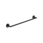 (B100) Roca Hotels Round Towel Rail 600mm Matt Black