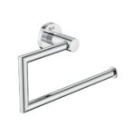 (B100) Roca Hotels Round Towel Ring Chrome