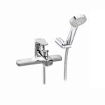 (B100) Roca Atlas D/Mounted BSM With 1.7m Flex Hose & H/Set Chrome