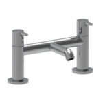 (B100) Roca Carelia D/Mounted TW/Lever B/Filler Chrome