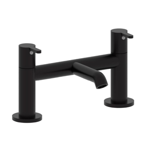 358060CP-1.jpg (B100) Roca Carelia Deck Mnt B/Filler & Basin Mixer Bundle - Image 1