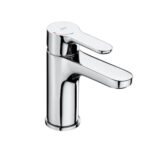 (B100) Roca L20 Basin Mixer Smooth Body