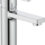 (B100) Roca Naia Basin Mixer Smooth