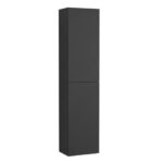 Roca Extra Col Wall 1500x350mm 2 Door Anthracite