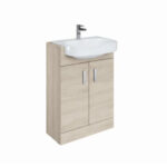 (B100) Roca Victoria Maxi BTW Basin Unit For The Gap 600mm Rural Oak