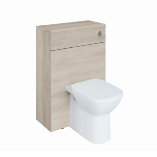 358148RO-1.jpg Roca WC Unit And C/Cist Pack With PB(Ct Separate) Rural Oak - Image 1