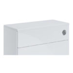 (B100) Roca Victoria Maxi Worktop For WC Unit 600mm Gloss White