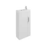 (B100) Roca Victoria Maxi 450mm Base 1 Dr Gloss White