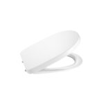 Roca Debba Round Soft Close Seat Met White