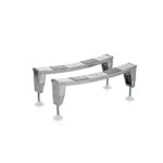 (B100) Roca Steel Bath Euro Feet