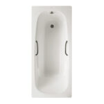 Roca Carla 1600x700mm A/S 2th Steel Bath