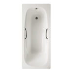 (B100) Roca Carla 1600x700mm 2th Steel Bath