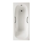 (B100) Roca Carla 1500x700mm 2th Steel Bath